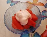 Foto del paso 3 de la receta Sandía con salsa de yogurt
