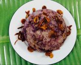 Hình bước làm 7 của món Xôi khoai, lạc mỡ hành phi