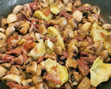 Foto del paso 5 de la receta: Risotto de champiñones con jamón