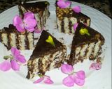 Une image de l'étape 5 de Dessert / losanges et triangle au chocolat.