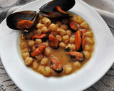 Foto del paso 11 de la receta: Potaje de garbanzos con mejillones