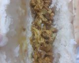عکس مرحله 2 از دستور ساندویچ مرغ پنیری در فر😋