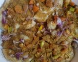 A picture of step 4 of Bandashe (Hausa Burger).