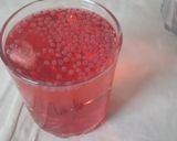A picture of step 3 of Lemon Rooh Afza.