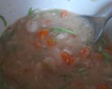 A picture of step 9 of Cheap (vegan) white bean soup.