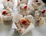 A picture of step 3 of Seafood Shumai (Wonton Wrapper Shumai).