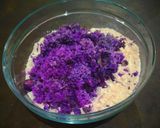 A picture of step 1 of My Genovese Focaccia with Purple Potatoes.