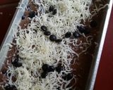 Foto langkah ke 2 dari resep Brownies cake tanpa pengembang makanan.