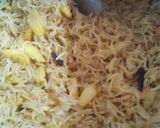 A picture of step 4 of Baby corn pulao.