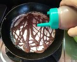Foto langkah ke 6 dari resep Pancake & Roti Jala (Coklat).