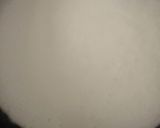 A picture of step 3 of Kaju katli.