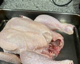 Foto del paso 1 de la receta: Pollo al horno con manzana - verduras y patatas