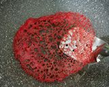 Foto langkah ke 4 dari resep Garnish Coral Tuile.