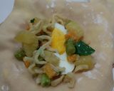 Foto langkah ke 3 dari resep Lumpia Sayur Telur.