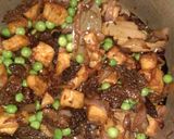 A picture of step 9 of Gucchi Pulao Morel Mushroom Pulao.