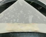 Gambar langkah 6 resipi Popia Carbonara.