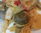 Foto del paso 2 de la receta Pasta con pescada