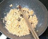 Hình bước làm 3 của món Tôm giả gia vị rắc cơm