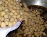 A picture of step 5 of Chane ki tarkari  sehri special.
