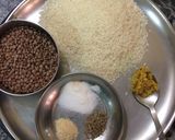 A picture of step 1 of Mysore dal khichdi.