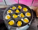 A picture of step 5 of Sooji balls with stuffed potato.