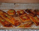 A picture of step 7 of Persian  zaban puff pastry.