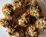 A picture of step 8 of Katori chaat.