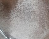 A picture of step 2 of Chocolate cake with chocolate ganache-no oven cake.