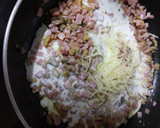 Foto del paso 2 de la receta: Empanadillas de bacon, jamón y champis