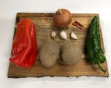 Foto del paso 1 de la receta: Rodaballo salvaje al horno con patatas y verduras