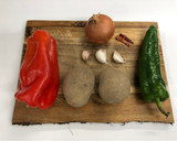 Foto del paso 1 de la receta: Rodaballo salvaje al horno con patatas y verduras
