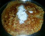 A picture of step 7 of Gurd paratha.