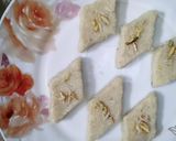 A picture of step 8 of Burfi recipe.