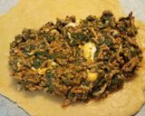 Foto del paso 3 de la receta Empanada de ternera, espinacas y huevo