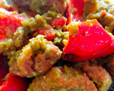 Foto langkah ke 7 dari resep Kriuk Udang Tempe Sambal Ijo.
