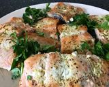 A picture of step 5 of Yogurt salmon.