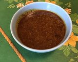 Une image de l'étape 6 de Marinade à la mangue, citron, miel et herbes.