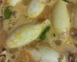 Foto langkah ke 5 dari resep Gulai Cumi Bunting (Isi Tahu).