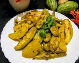 परवल आलू की सब्जी (आसान,त्वरित, स्वादिष्ट) रेसिपी चरण 5 फोटो