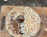 A picture of step 3 of Perfect Horseradish Sauce -if you spend all that money on steak and smoked salmon why Store bought ?.