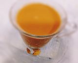 A picture of step 3 of Elaichi wali chai.
