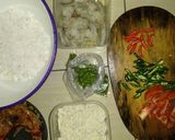 Foto langkah ke 2 dari resep Botok Tahu Udang.