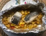 Foto del paso 9 de la receta Merluza en papillote con verduras