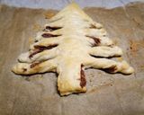 A picture of step 3 of Nutella Christmas Tree 🎄.