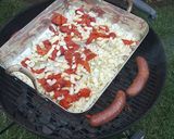 A picture of step 7 of Grilled Paella.