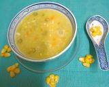 A picture of step 5 of Indo - Chinese Sweet Corn Veggie Soup.
