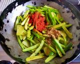 A picture of step 2 of Ivy Gourd and Potato Sabzi.
