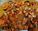 Foto del paso 2 de la receta: Lubina con mejillones