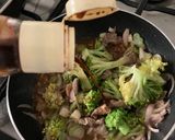 Foto langkah ke 3 dari resep Tumis Brokoli Daging kecap.