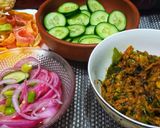 A picture of step 5 of Baingan ka bharta.